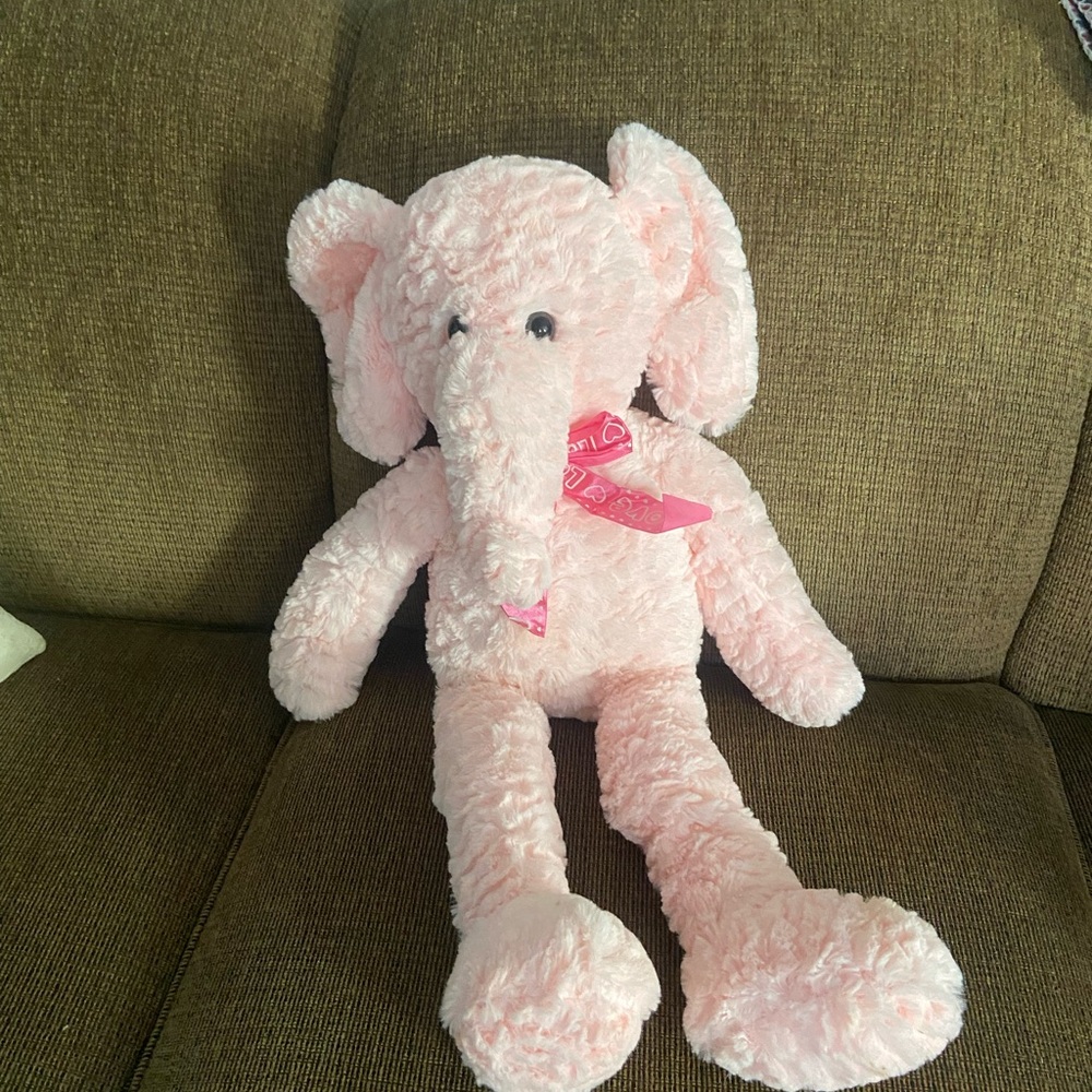 Super soft pink elephant